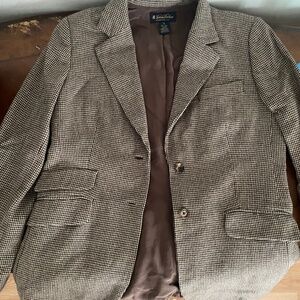 Brooks brothers wool coat. Silk lining